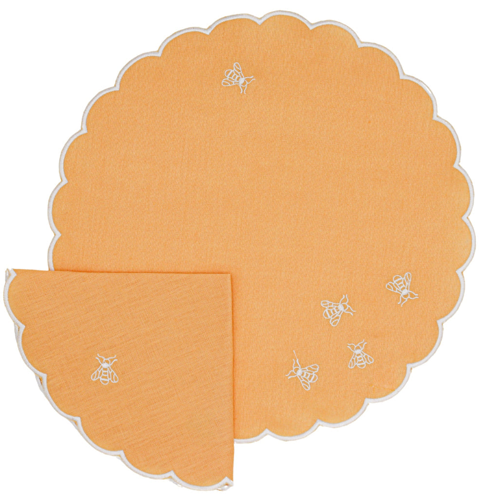 Bumble Voyage Linen Napkins – Set of 4