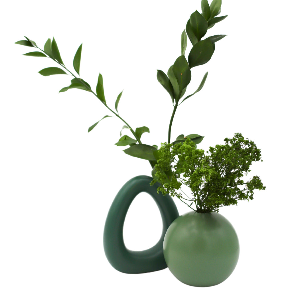 Decade Navette Ceramic Vase