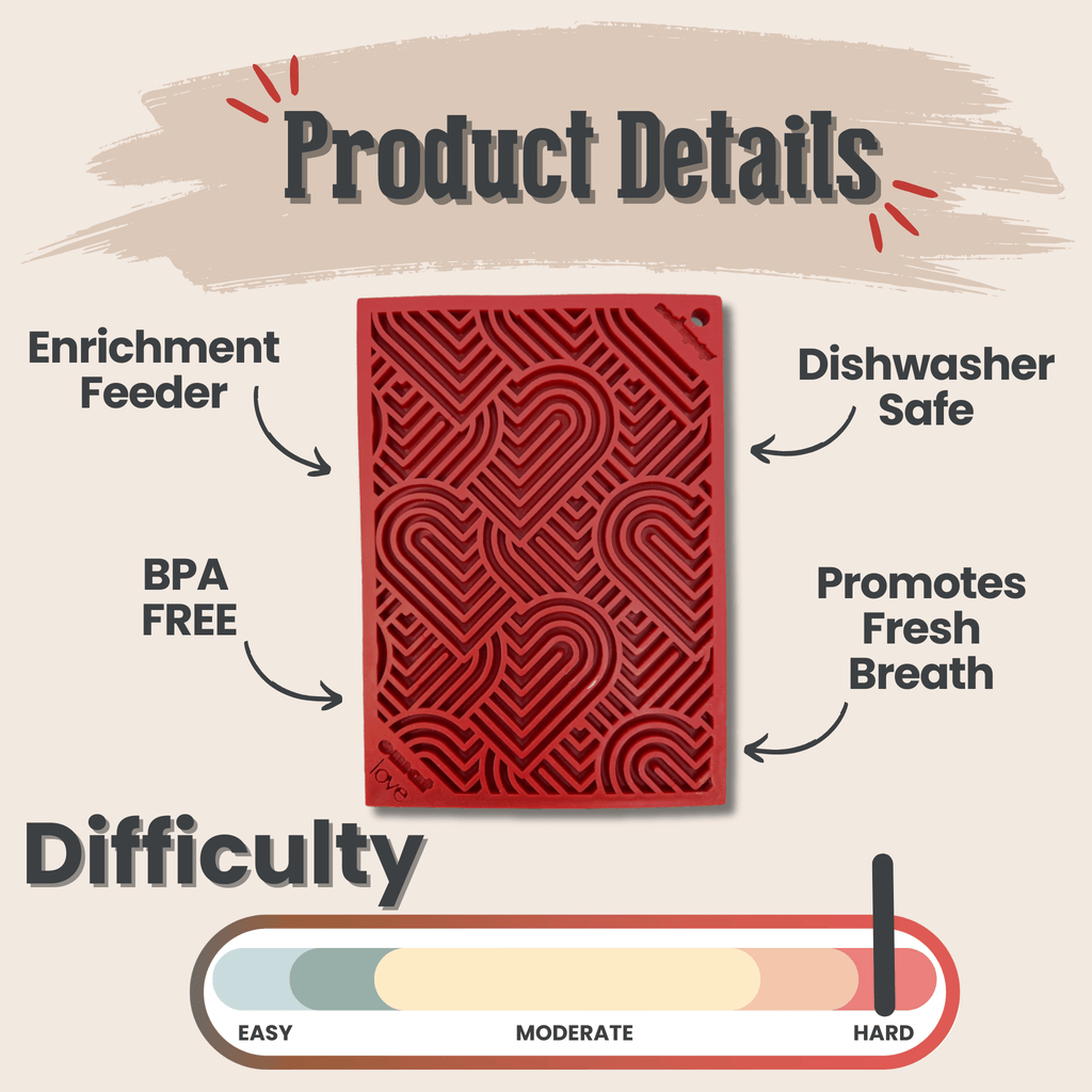 Lick Mats for Cats and Small Dogs