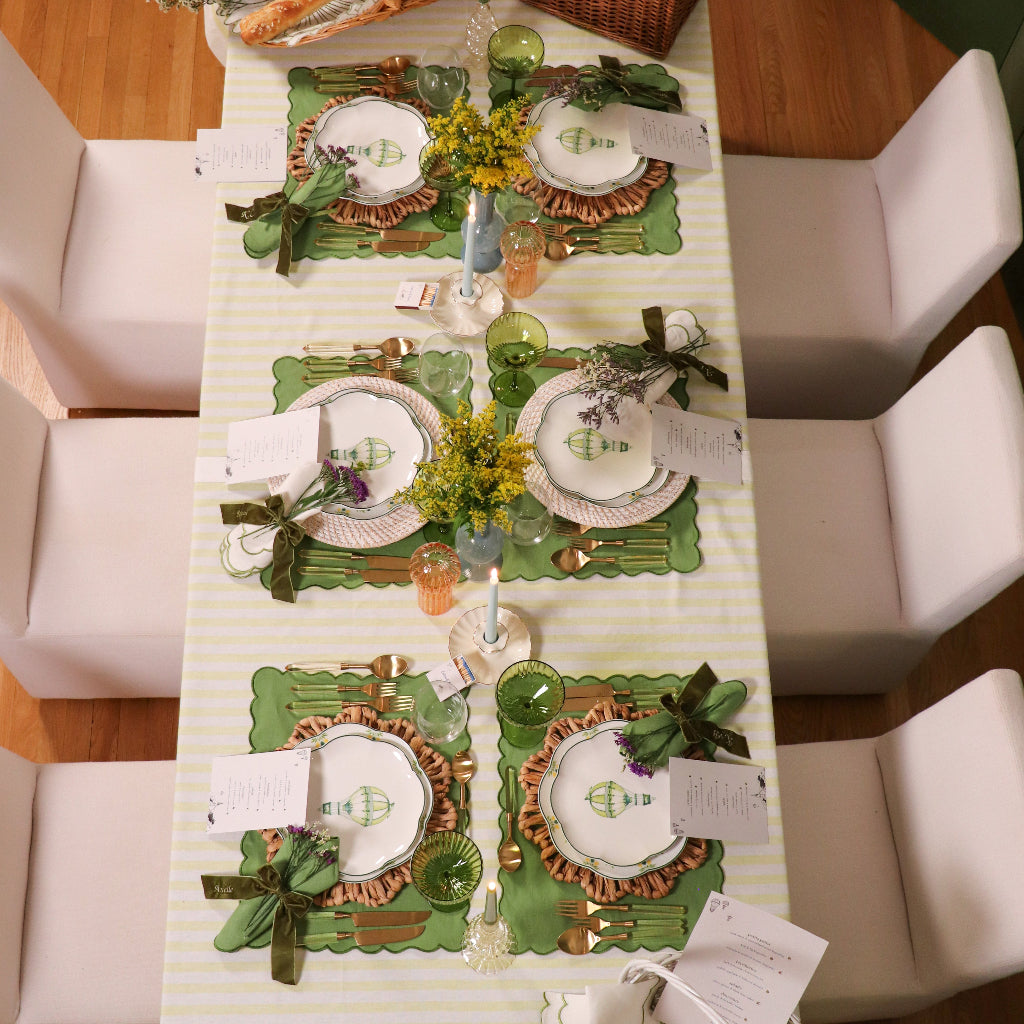 Gilded Cream Ceramic Candle Holders – Case of 12