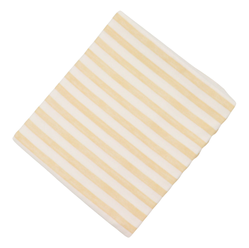 Lychee Sorbet Stripe Cotton-Linen Tablecloth