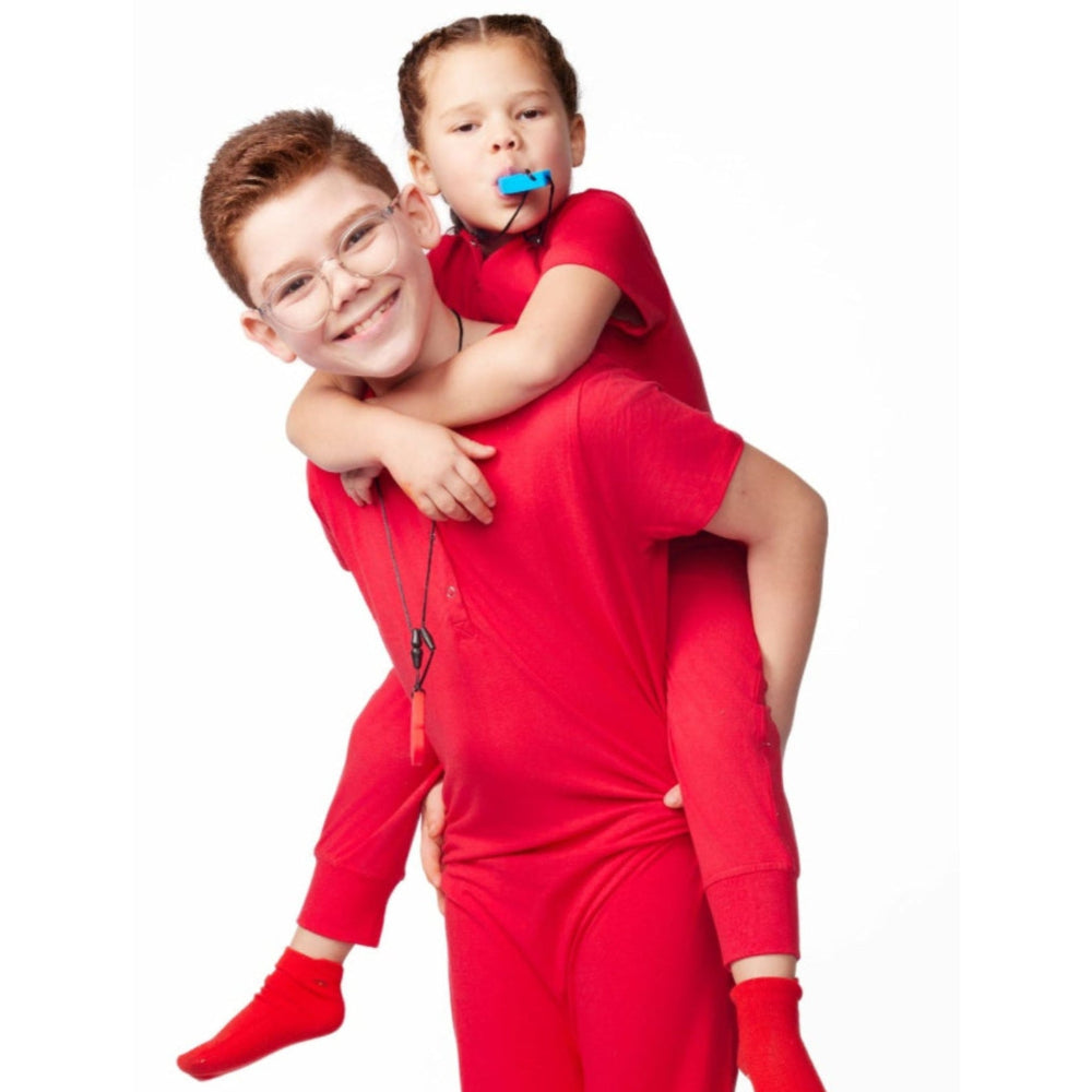 Ultimate Comfort Playsuit-RED