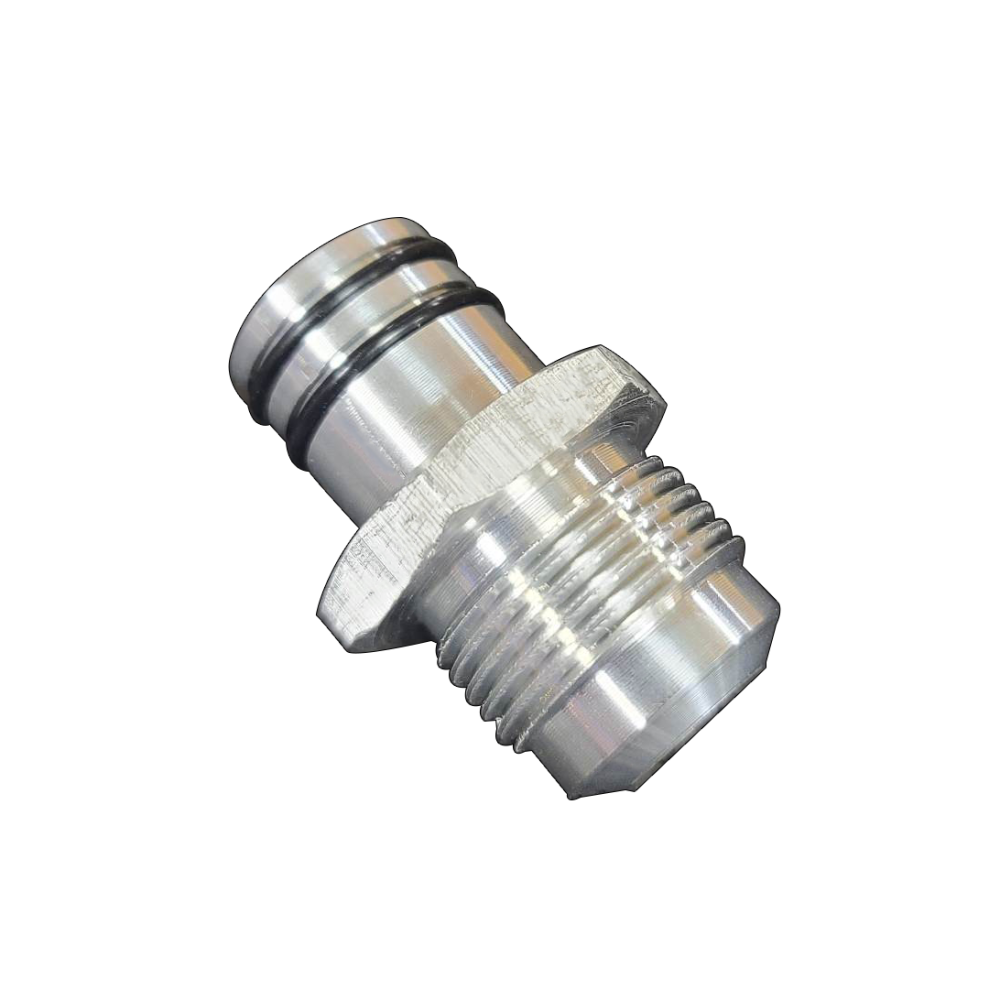 -12 JIC Aluminum Drain Block Oil Fitting - ALUMDBF-12
