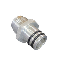 -12 JIC Aluminum Drain Block Oil Fitting - ALUMDBF-12