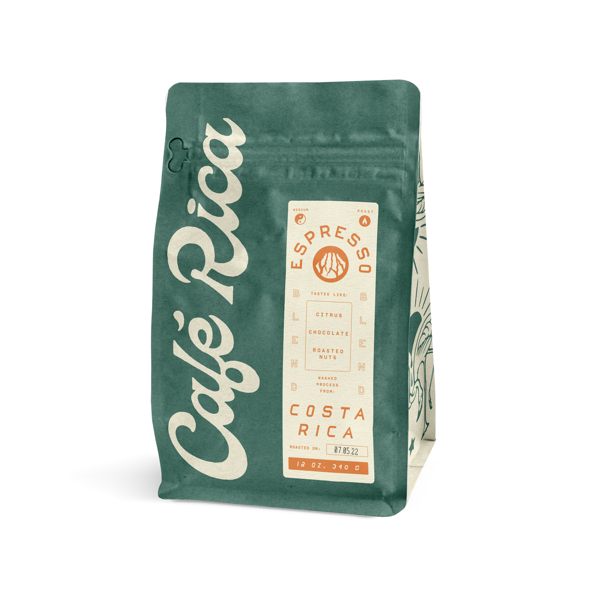 Cafe Rica’s Espresso Blend - Costa Rican Guatemalan