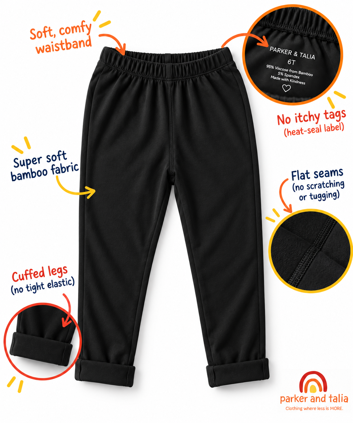 The Everyday Sensory Friendly Jogger: Pink