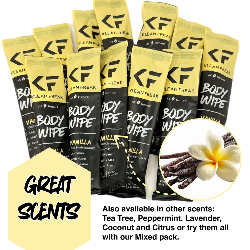 Body Wipes - 12 Pack