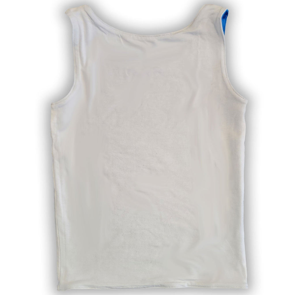 The Sensory Compression Comfort Reversible Tank - Yellow/White